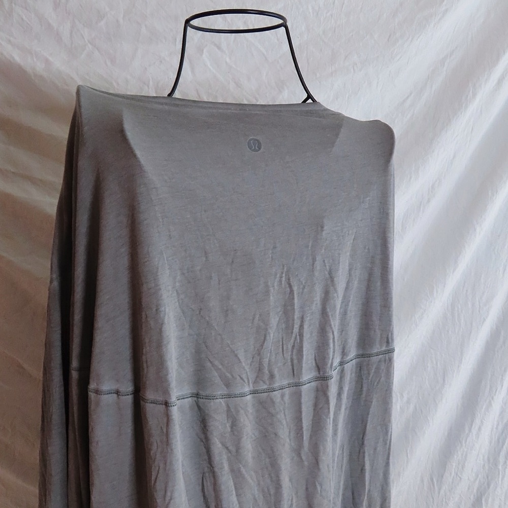 Light gray Lululemon long sleeve